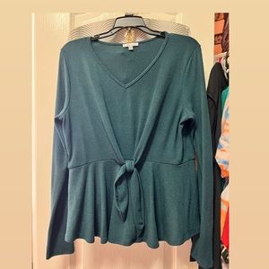 Front tied top
